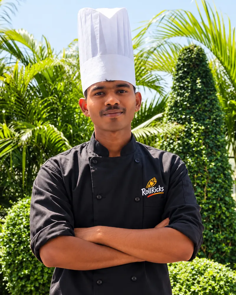 Aaved, Head Chef at RollRicks